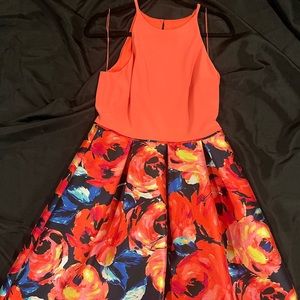 Adrianna Pappell Fit and Flare Dress